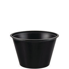 DCCP400BLK DART 4 OZ BLACK PORTION CUP 2500/CS