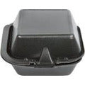 SN2253L 6X6X3 HINGED BLACK FOAM CONTAINER 500/CS