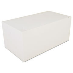 SCH2757 - WHITE TUCK TOP CARRYOUT BOX - 9X5X4 250/CS