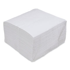 78000355 RIGHT CHOICE 1/4 FOLD WHITE DINNER NAPKIN 1 PLY 16X16 3000/CS