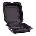 KE-HC99MFPP-1CB 9X9 BLACK 1-COMPT MINERAL CONTAINER 120/CS