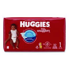 KCM49695 HUGGIES DIAPERS SIZE 1 8 LBS TO 14 LBS 128 PACK 120/CS