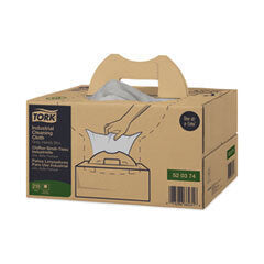 TRK520374 TORK INDUSTRIAL CLEANING CLOTHS 1 PLY GRAY 16.34 X 14 Case