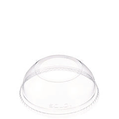 C-KDL78-WH DOME LID WITH WIDE HOLE FOR 8-10 OZ PET CUPS 1000/CS