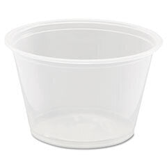 DCC400PC DART 4 OZ CLEAR PLASTIC PORTION CUP 2500/CS