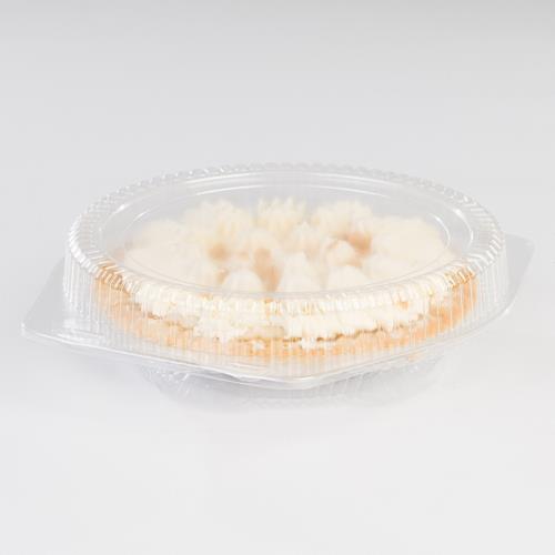 LBH-992R OPS 9 IN CLEAR DEEP HINGED PIE CONTAINER 100/CS