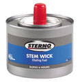 STE10102 STERNO CHAFING FUEL WITH WICK STEM 6 HOUR BURN 24/CS