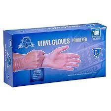 EVPM3002 MEDIUM LIGHTLY POWDERED VINYL GLOVES Case