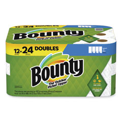 PGC15705 BOUNTY 2 PLY PAPER TOWELS 90 SHEETS PER ROLL 12 ROLLS 12/CS