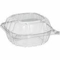 FP-HC66PET-1C 6X6X3 CLEAR PET CLAMSHELL 500/CS