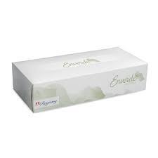 7295ENVUFT ENVERDE FACIAL TISSUE - FLAT PACK 30/CS