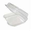 KE-HC99PLA-1C KARAT EARTH 9X9 COMPOSTABLE PLA HINGED CONTAINER 200/CS