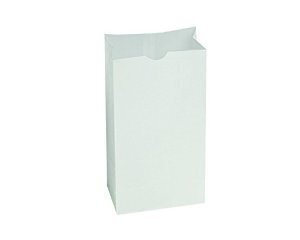 300296 #6 WHITE WAXED BAG 1000/CS