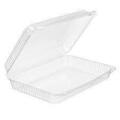 SLP77 HINGED CLEAR PET CONTAINER 12 X 8.75 X 3.25 Case