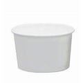KE-KDP16W WHITE 16 OZ COMPOSTABLE PAPER BOWL 500/CS
