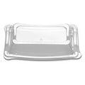 CL243-089 CLEAR 8 IN BANANA BOAT HIGH DOME LID 600/CS