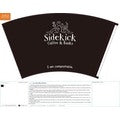 CU-PA-16D-SKICK SIDEKICK COFFEE AND BOOKS 16 OZ CUSTOM HOT CUP CS 600/CS