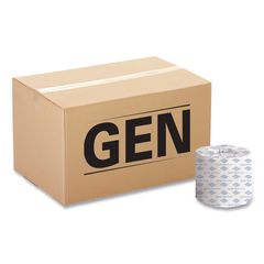 GEN248 CONVENTIONAL 2 PLY TOILET PAPER 400 SHEET ROLLS 96/CS
