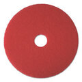 BWK4017RED 17 IN RED BUFFING FLOOR PADS Case