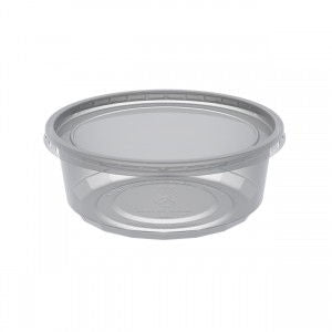 CD08CR / CD081X MICRO-LITE DELI CONTAINER COMBO PACK 8 OZ BASE/LID 250/CS