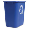 CWZ266429 OPEN TOP INDOOR RECYCLING BIN 7 GAL BLUE Each