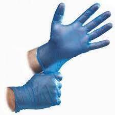 75006750 XL POWDER FREE BLUE VINYL GLOVES 1000/CS