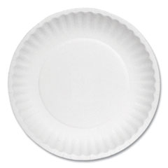 AJMPP6GREW 6 IN NON-COATED PAPER PLATE - WHITE 1000/CS
