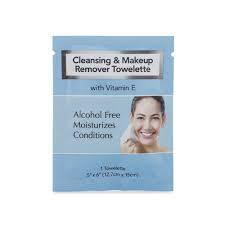 1086543 CLEANSING MAKEUP WIPES 500/CS