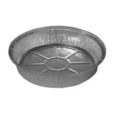 E9RND 9 INCH ROUND ALUMINUM FOIL CONTAINER 500/CS