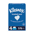 KCC50220 TRUSTED CARE FACIAL TISSUE 2 PLY WHITE 4/CS