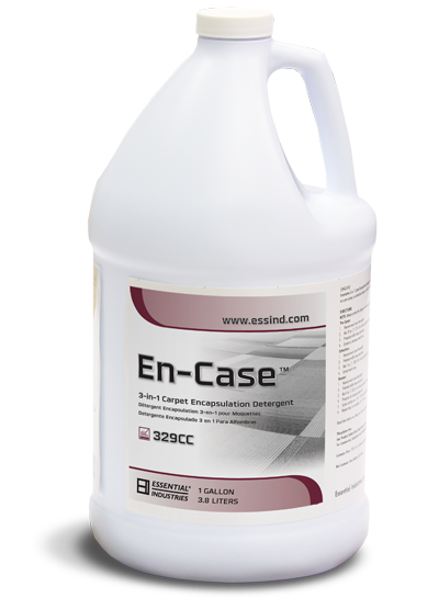 329CC-GR4 EN-CASE 3 IN 1 CARPET ENCAPSULATION DETERGENT 4/CS