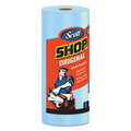 KCC75130 SHOP TOWELS, STANDARD ROLL, 1-PLY 9.4X11, BLUE Each