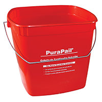 5506-6S RED SANITIZING BUCKET 6 QT Each