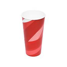 C-KCP22 PAPER COLD CUP 22 OZ-RED DESIGN 1000/CS