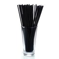 BS808BLK 8 IN BLK COLLINS STRAW 5000/CS