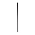 75009743 BLACK UNWRAPPED 7.75 IN JUMBO STRAW 12500/CS