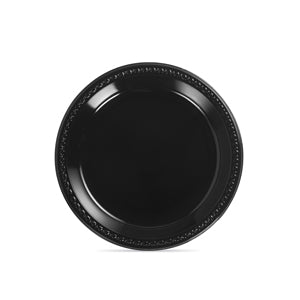 81410 10.25 IN PLASTIC HEAVYWEIGHT PLATE - BLACK 500/CS