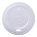 KE-KDL508 8 OZ LID PAPER HOT CUP WHITE COMPOSTABLE 1000/CS