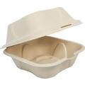 TO-SC-U15BL-LF FIBER 6X6 PLA LAMINATED CLAMSHELL 500/CS