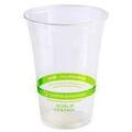 CP-CS-16 WORLD CENTRIC 16 OZ CLEAR COMPOSTABLE COLD CUP 1000/CS