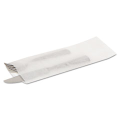 FP-SLB0310W PAPER SILVERWARE BAG 3X10-WHITE 2000/CS