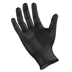 SBLK-NM520 XL POWDER FREE BLACK NITRILE GLOVES 1000/CS