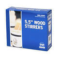 RPPR810CT 5.5 IN WOODEN COFFEE STIRRER (Box) 1000/BX