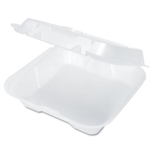 SN240 FOAM CLAMSHELL 8.25X X 8 X 3-WHITE 200/CS
