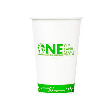 KE-KCP16 16 OZ PAPER COLD CUP ONE EARTH LOGO 1000/CS