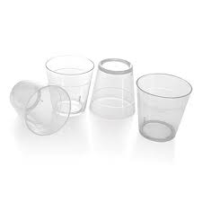 347RSG150 CLEAR PLASTIC 1.5 OZ SHOT CUP 1000/CS