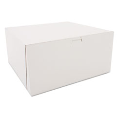 SCH0989 12X12X6 BAKERY BOX NO WINDOW-WHITE 50/CS