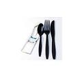 E188000 BLACK HVYWT CUTLERY KIT 250/CS