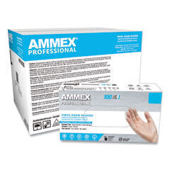 AXCVPF66100 LARGE POWDER FREE VINYL EXAM GLOVES 100/BX