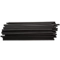 JU10500L 7.75IN UNWRAPPED BLACK JUMBO STRAW Case